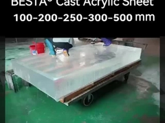 3mm 4mm شفاف Acrylic Board 1220*2440mm 4x8 صاف پلاکسی گلاس ورق OEM