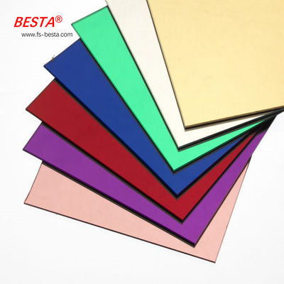Abrasion Proof Large Plastic Mirror Sheet Acrylic Gym Mirror Sheet 2-120mm